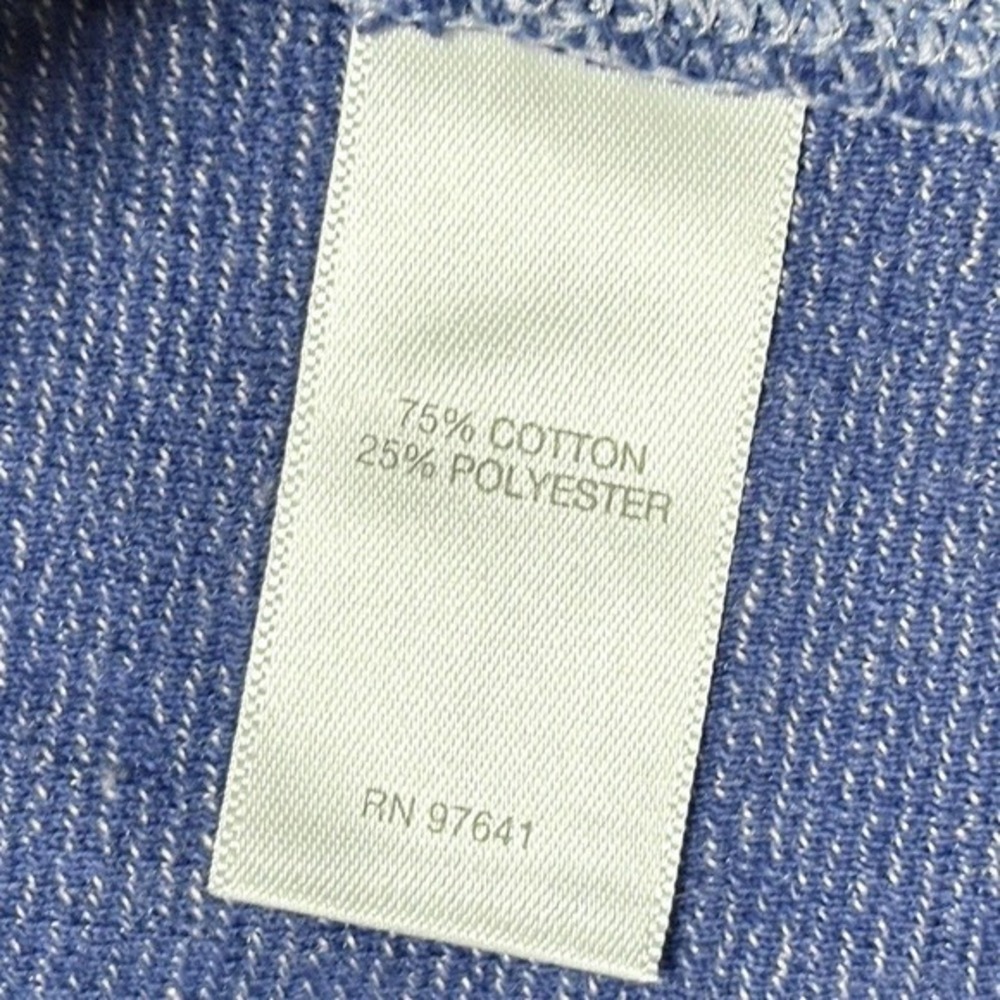 J. Jill Knit Dress Blue Stripe‎ Cottagecore Coastal Bohemian Women Small Petite - Picture 6 of 7